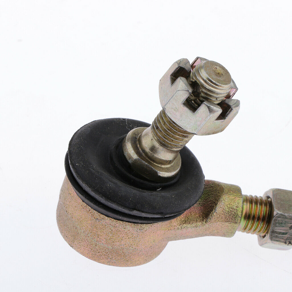 Pair 10mm Bolt Tie Rod End Ball Joiner 110cc 125cc Quad Dirt Bike ATV Buggy