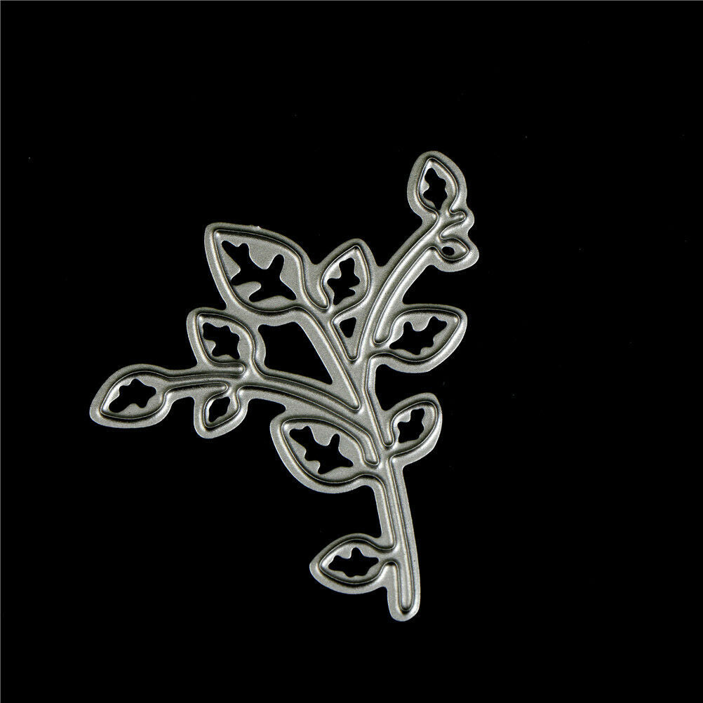 3pcs Leaves Metal Cutting Dies Stencils DIY Scrapbooking/photo album Decor ne TL