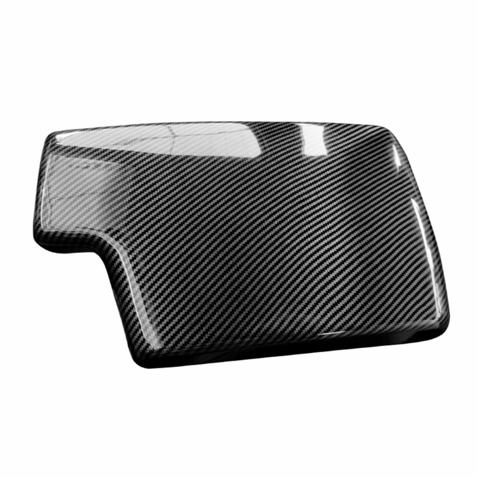 Carbon Fiber Armrest Cover for BMW 3 Series E90 E92 Center Console Pad 2006-2012