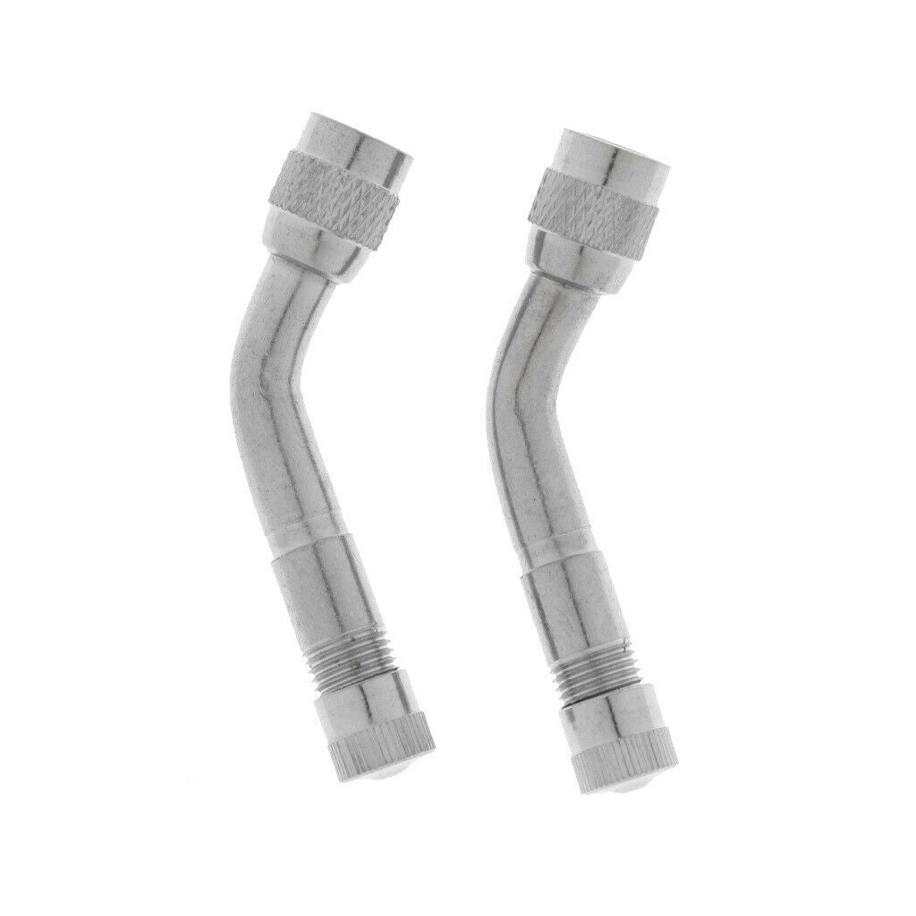 4 Pieces 45 135 Degree Car Motorcycle Air Tire Tyre Valve Extension Stems