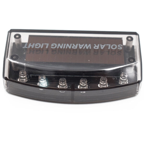 6 LED's Solar Energy Car Security Alarm/Warning Theft Flash Sensor Light Pretty