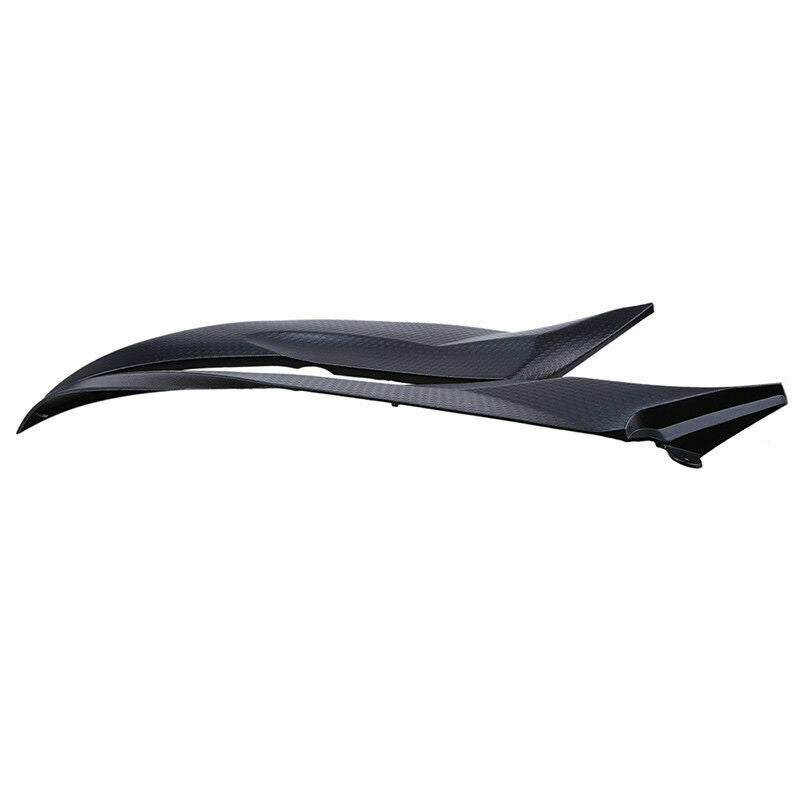 Black Gas Tank Side Cover Trim Cowl Plastic For Yamaha YZF R6 2006-07 Motorcycle