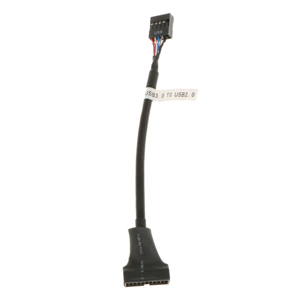 High Speed USB3.0 20-Pin To USB2.0 On The Motherboard 9-Pin Cable Connector