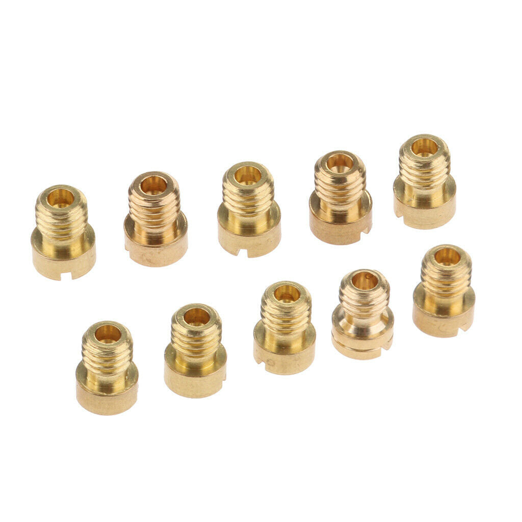 M5 Thread Motorcycle Main Jet Kit Carburetor 100-140 Size Injector Nozzle