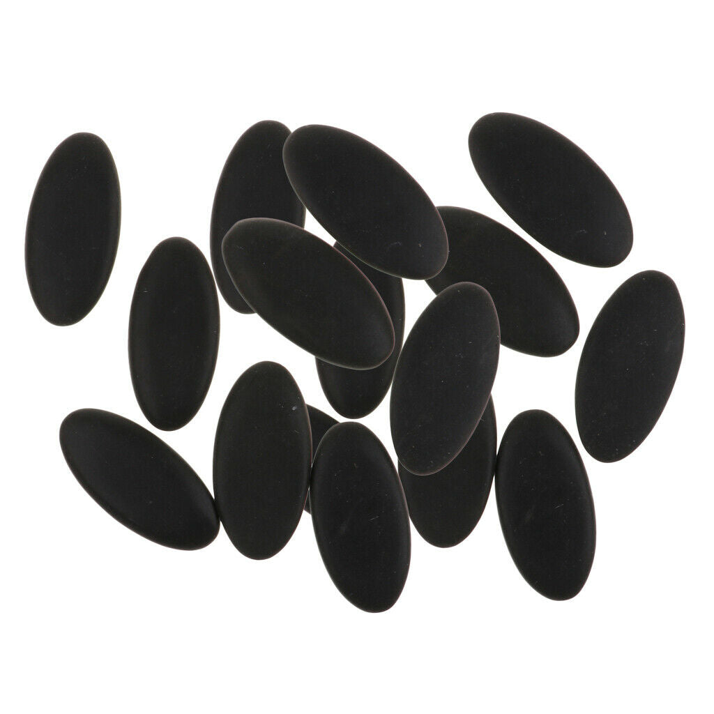 16 pcs Energy Stone Volcanic Hot Stone SPA Oil Massage Health Equipment