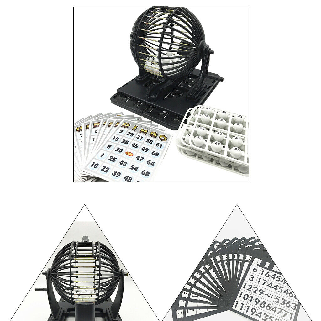 Reusable Bingo Neo Bingo Lotto Machine for Friend Home Party Entertainment