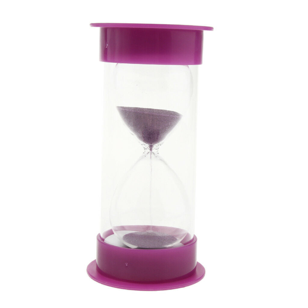 5/10/15/20/30Min 5PCS SET Plastic Hourglass Home Desktop Sand Glass Timers