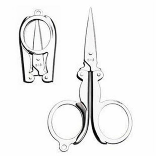Stainless Steel Handy Folding Pocket Travel Small Cutter Crafts Sewing Scissors