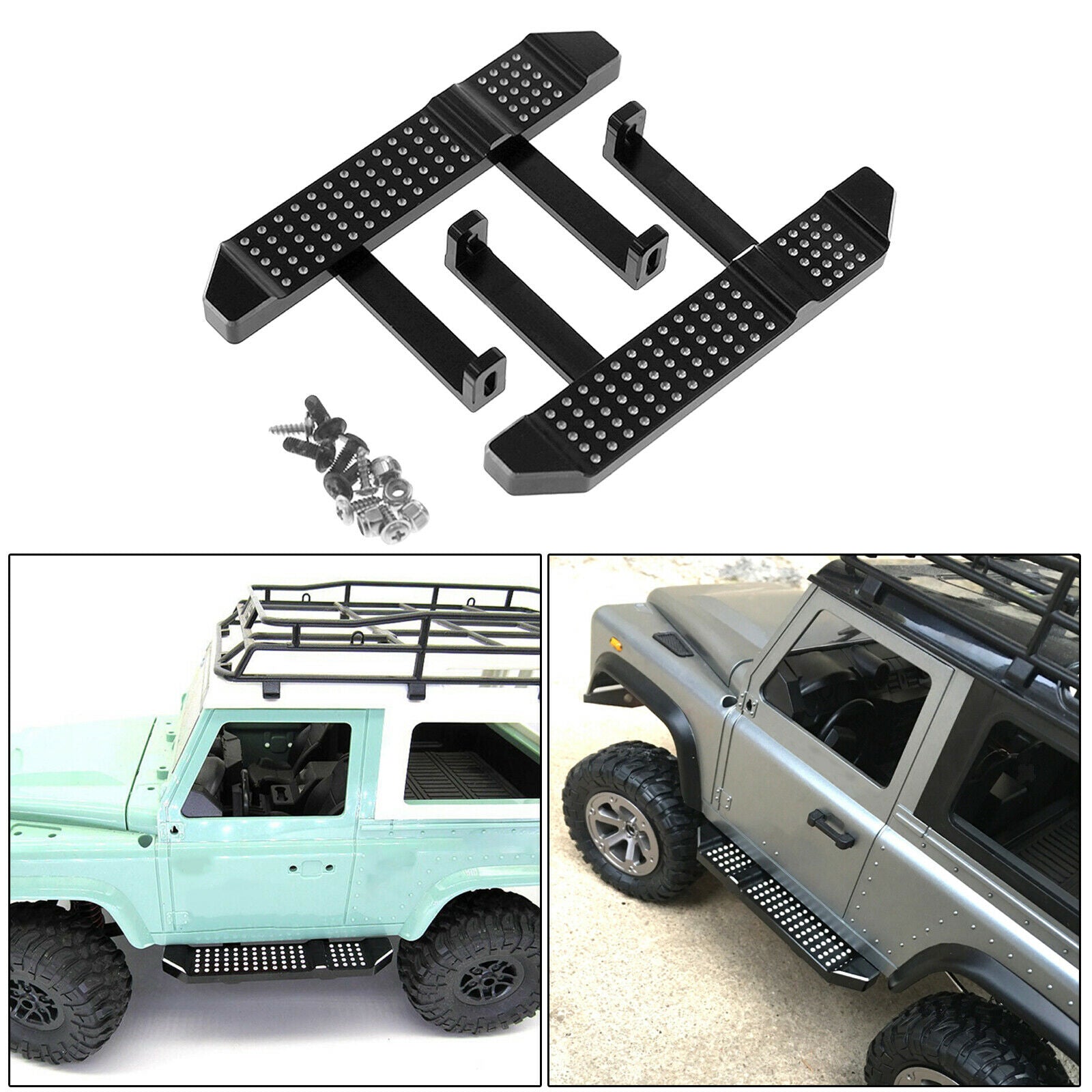 Metal Upgrade RC Side Pedal for MN 1:12 Scale Car Hobby Easy to Install