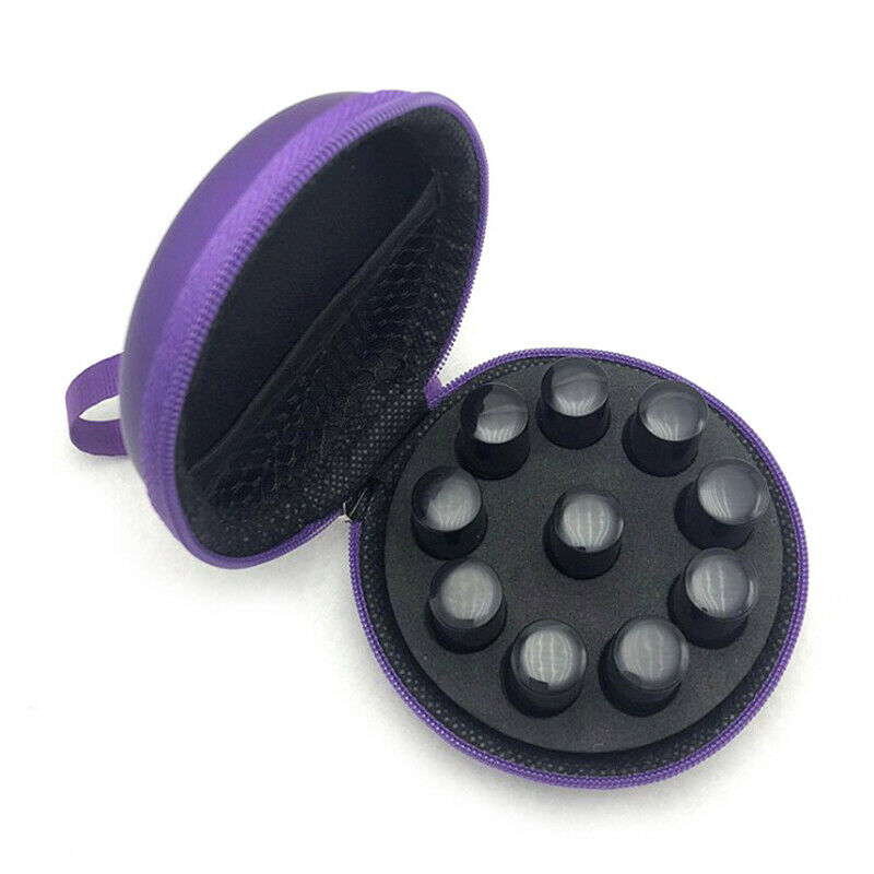 10 Bottles 1-2ml Essential Oil Case Storage Bag Oil Travel Portable Car.l8