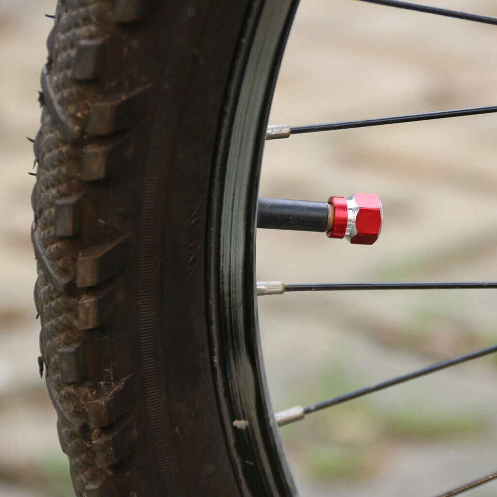 8pcs Alloy Car Motorcycle Bicycle Wheel Tire Tyre Stem Air Valve Cap Covers