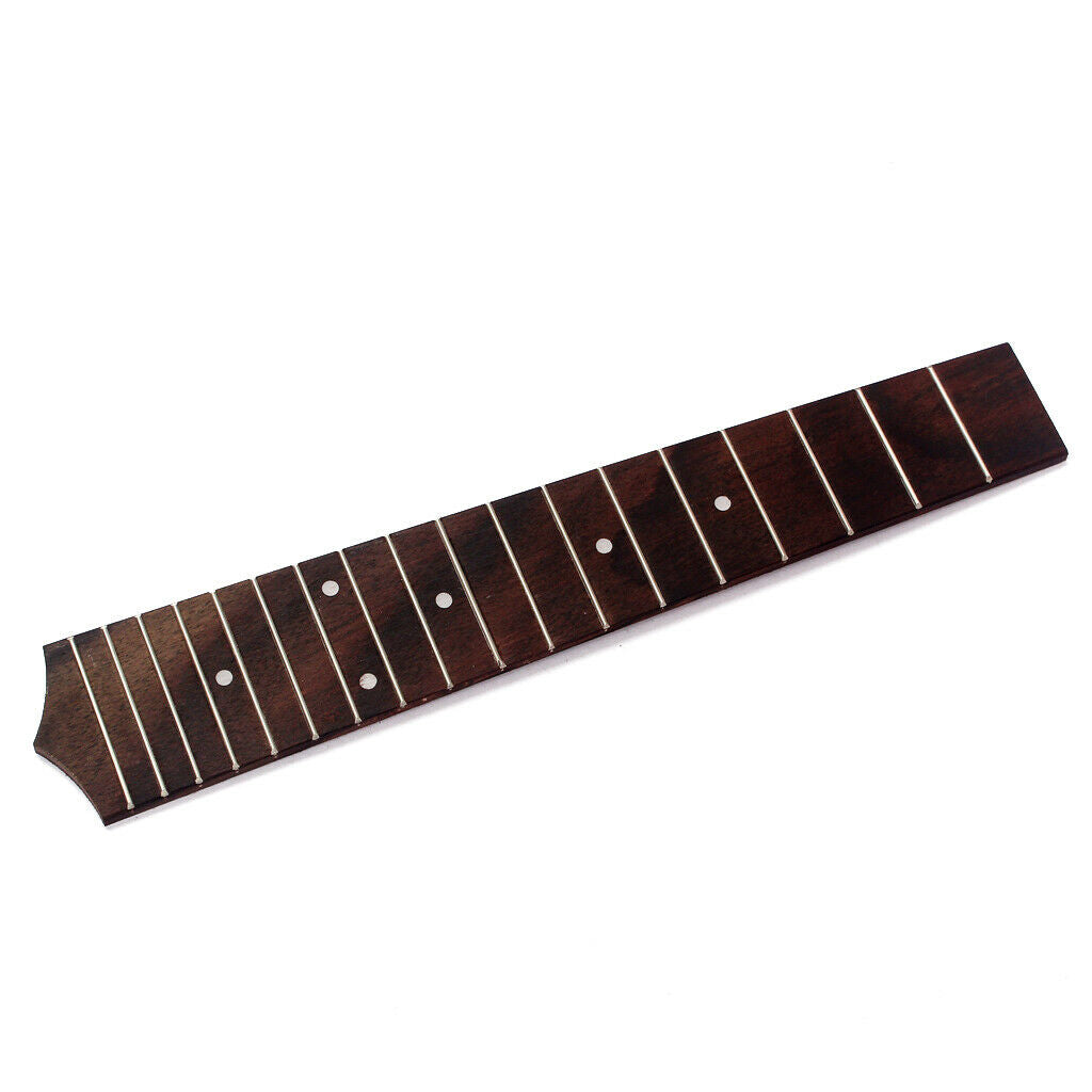 24inch Concert Ukulele Replacement Rosewood 18 Fret Fretboard Uke Fingerboard