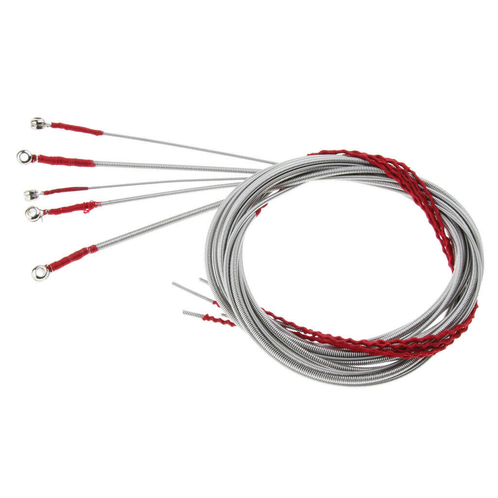 5pcs/set Guitar Bass Strings for Electric Bass Replacement Parts Great Tone
