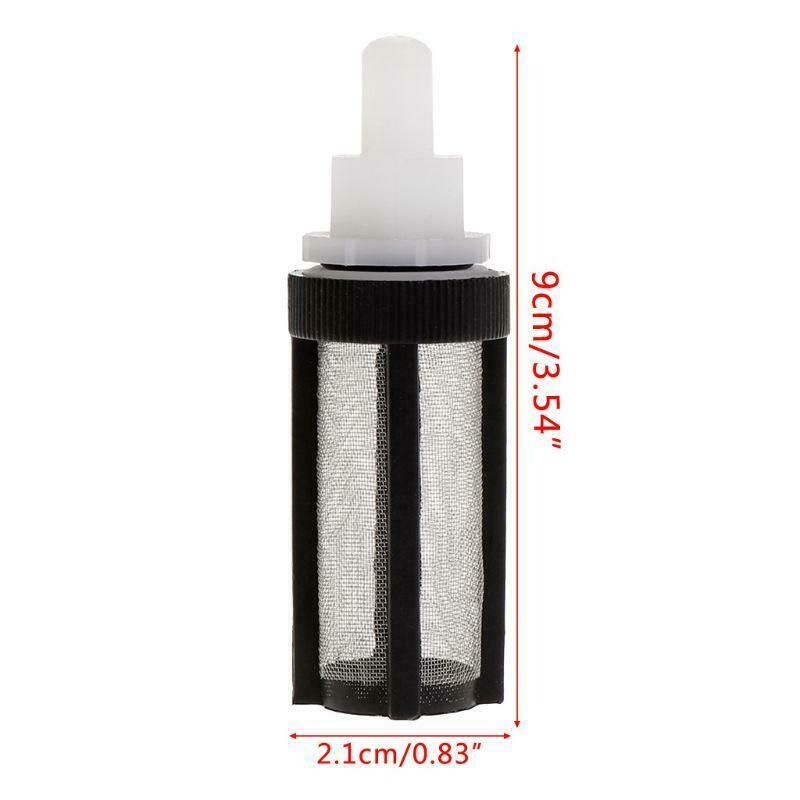 Water Inlet Micro Pump Filter Stainless Steel Net Plastic Frame Irrigation Clean