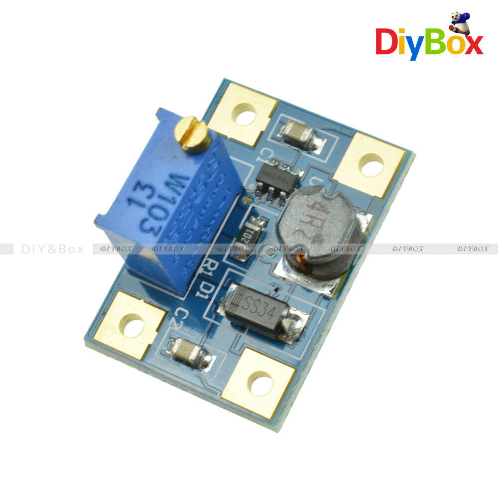 5PCS Adjustable DC-DC 2A SX1308 Booster Step Up Converter Power Supply Module