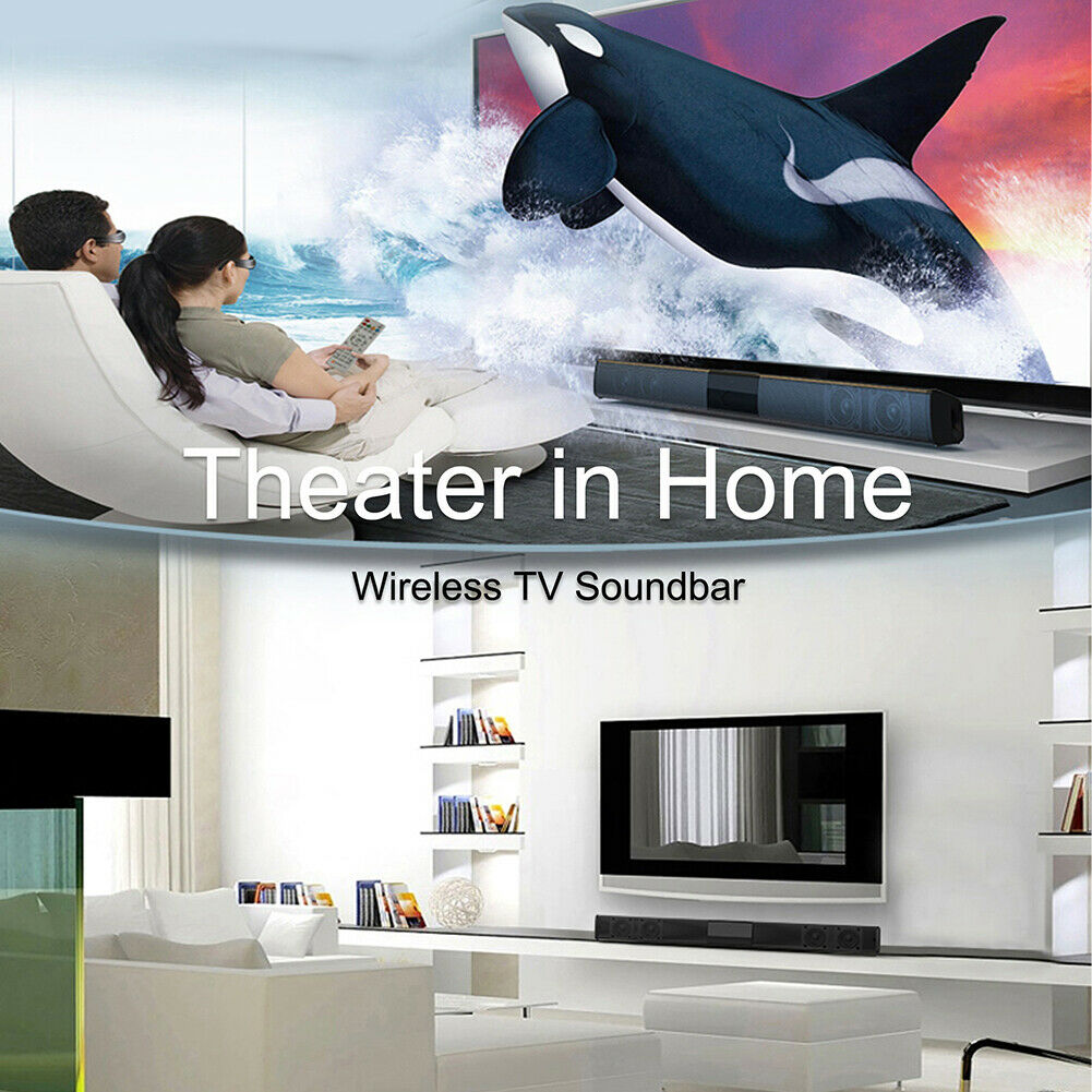 BS-28B Home Theater System TV Sound Bar Wireless Bluetooth Speaker Subwoofer