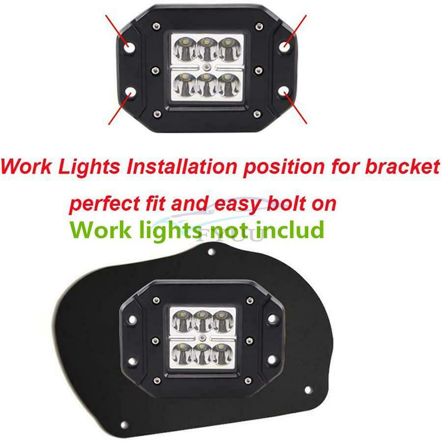 For Polaris Sportsman 1000 850 570 RZR 800 Recessed Headlight Mounting Bracket