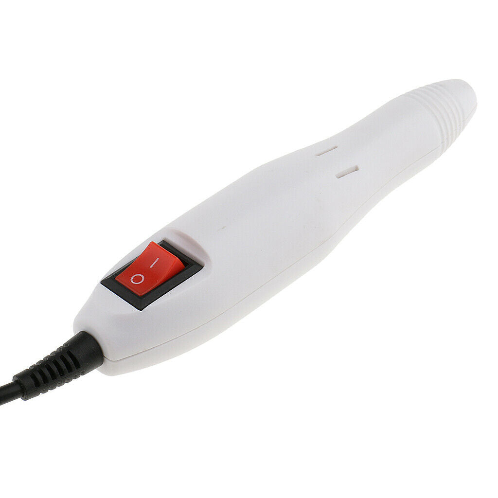 Low Noise Nail Drill Polisher File Machine Handle Handpiece Parts White