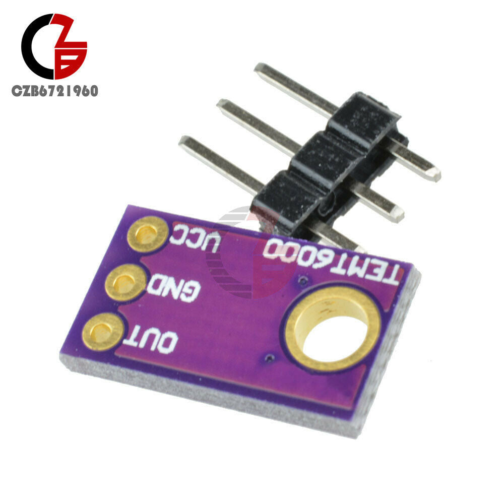 5Pcs TEMT6000 Light Sensor TEMT6000 Professional Light Sensor Module for Arduino
