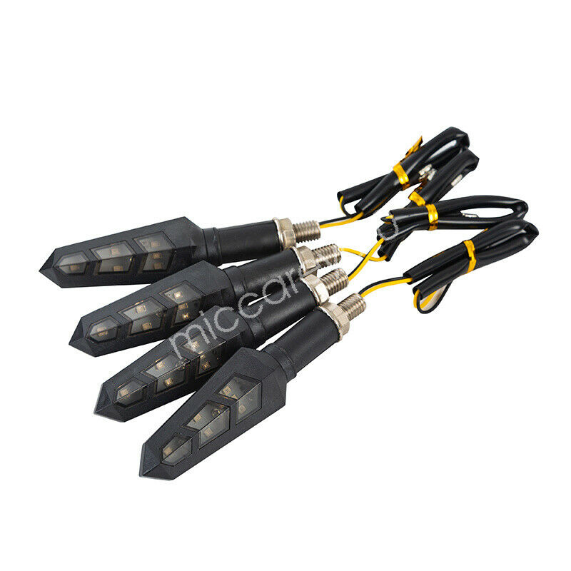 Motorcycle Front Rear LED Turn Signals Blinker Light Indicator Lamp Universal
