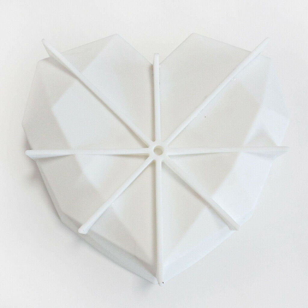 Silicone Cake Mold Cupcake Mould Baking Tray Kitchen DIY white with base