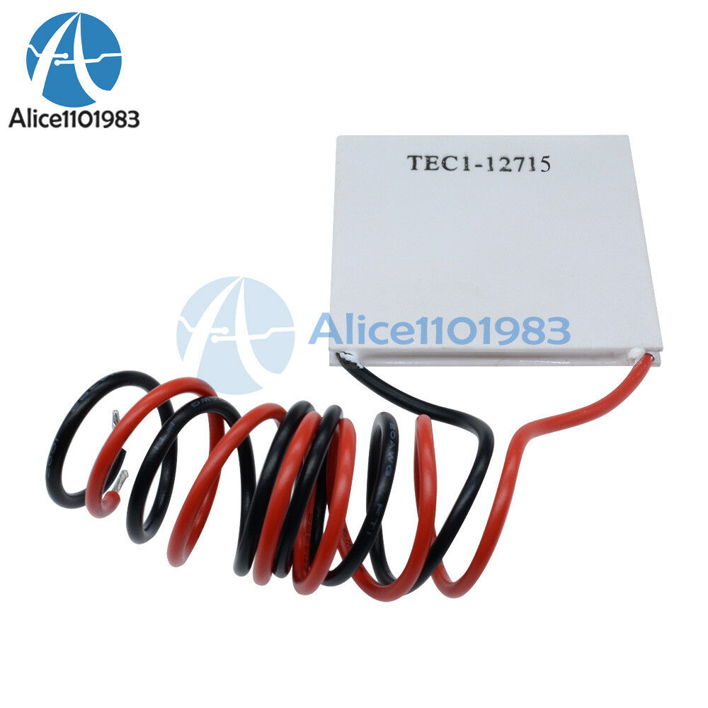 TEC1-12715 Heatsink Thermoelectric Cooler Cooling Peltier Plate Module AL