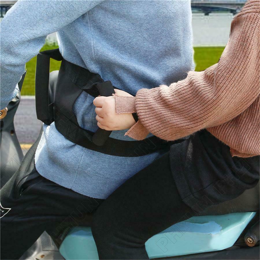 Universal Motorcycle Safety Strap Passenger Seat Belt Strap Harness Adjustable
