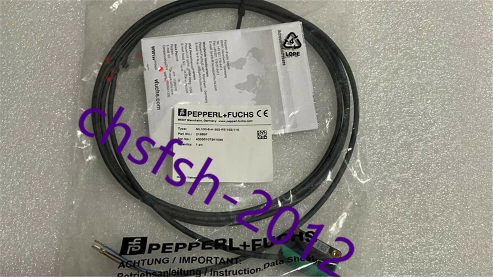 1 pcs New IN Box Pepperl+Fuchs ML100-8-H-350-RT/102/115 proximity switch