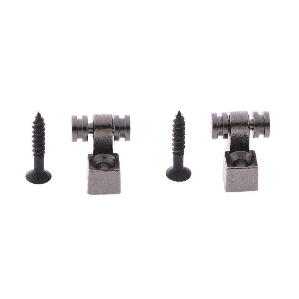 2PCS Gun black Roller String Tree Guide Retainer Parts For Electric Guita.l8