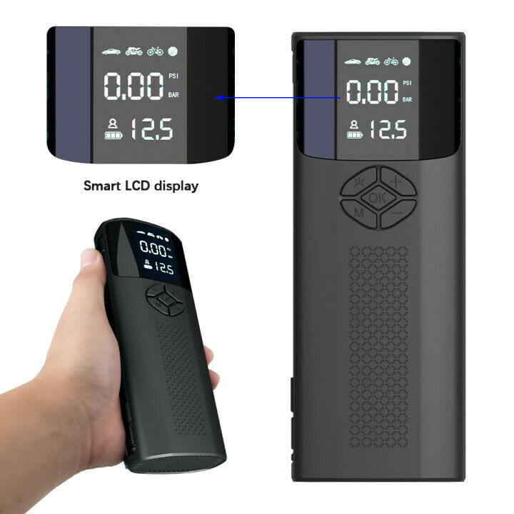 Smart Air Pump Portable Car Automatic Compressor Tire Inflator For Motorcycle