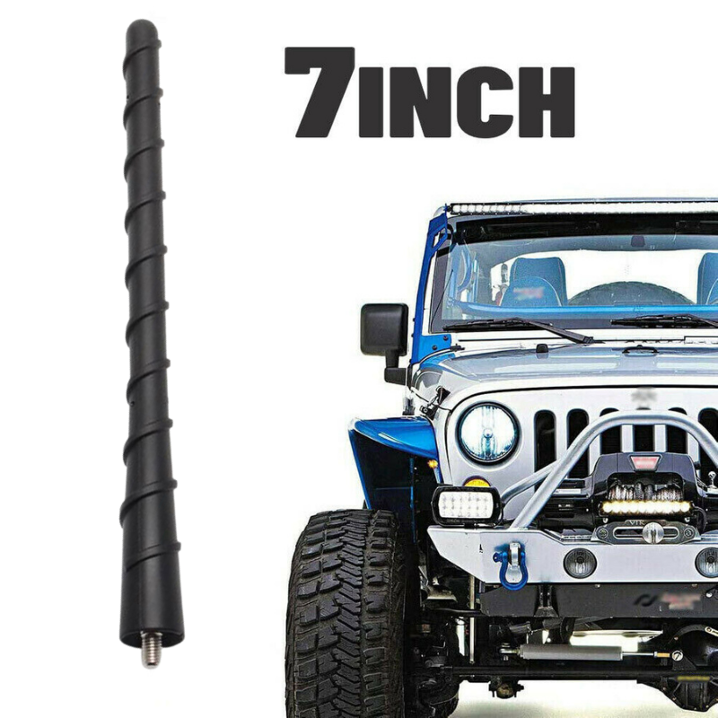 7" AM FM Radio Antenna Mast For Ford F-150 Raptor & Dodge Ram 1500 2009-2020 19