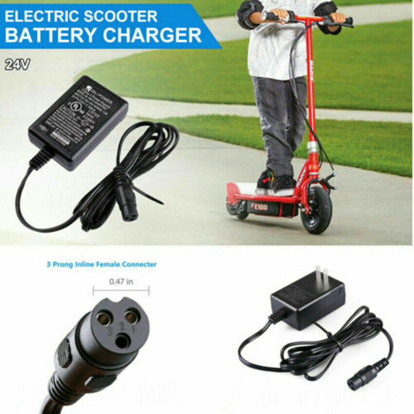 29.4V Charger Electric Razor Scooter E100 E200  E125 E150 E500 Power Supply