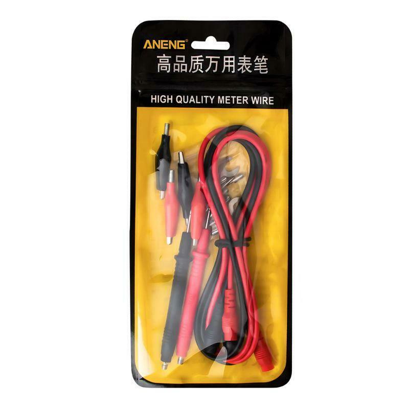 16pcs Universal Multimeter Probe 93cm Needle Tip Test Leads Alligator Clip Kit