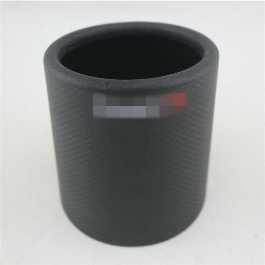 89mm Matte 100% Carbon Fiber Car Exhaust pipe Cover Muffler Pipe Tip Accessories