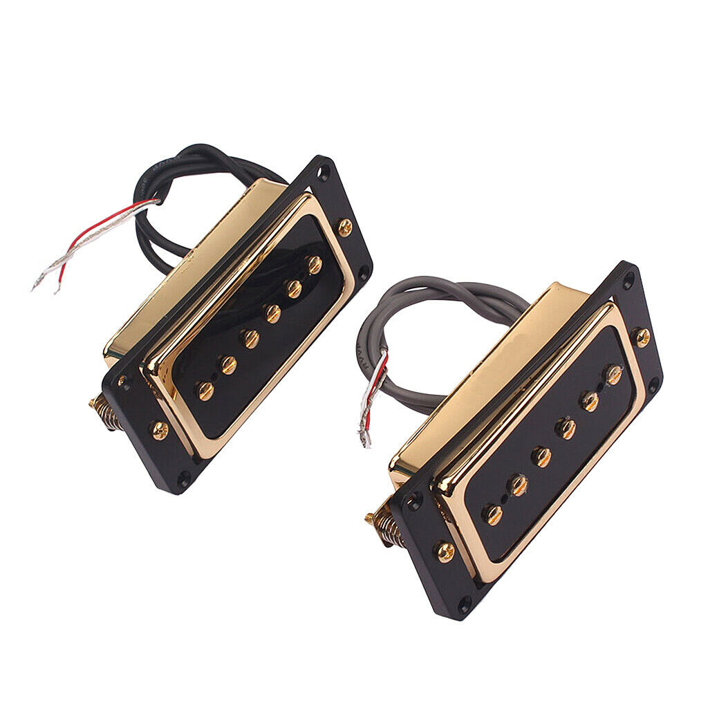Electric Guitar Replacement Alnico 5  Pickup Set Copper Soap Bar