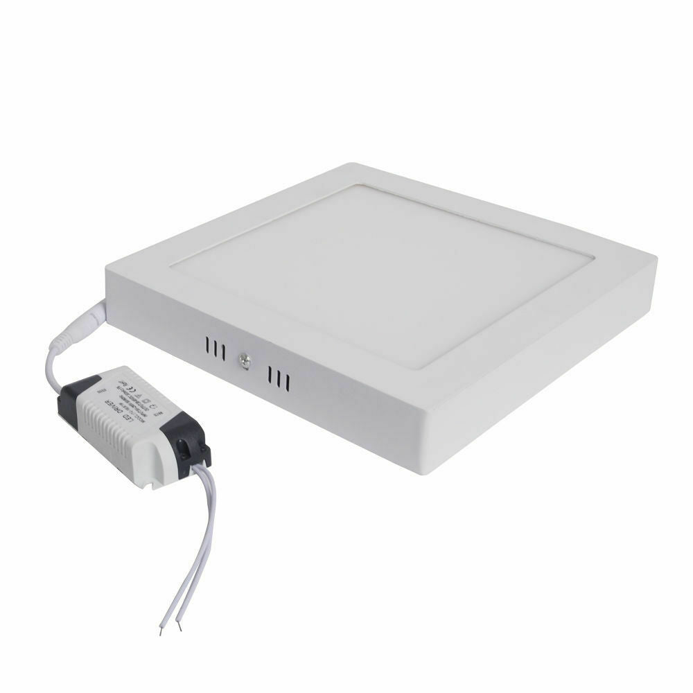 12W Modern LED Recessed Ceiling Fixture Panel Light Bulb Lamp Pure White