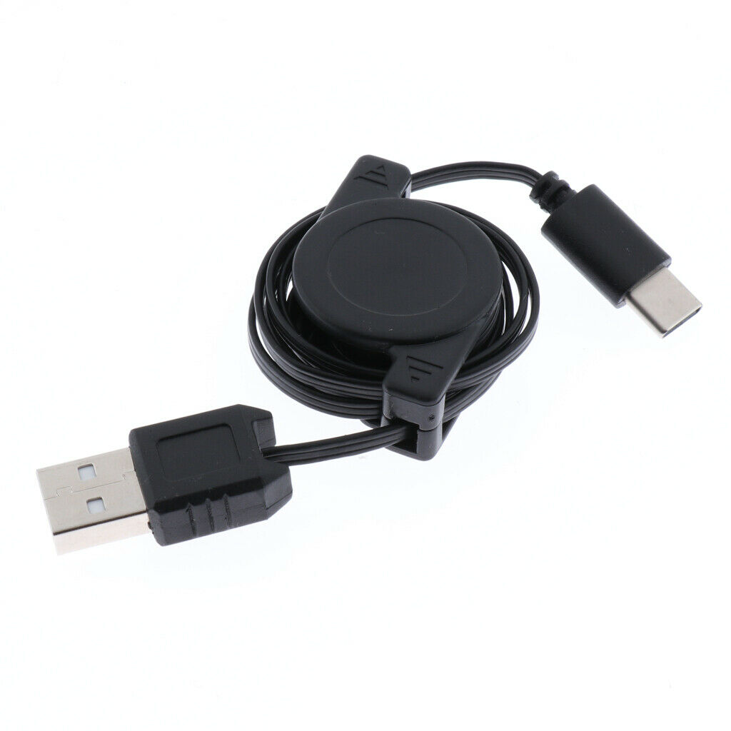 USB Type-C Cable, Retractable Cable, Data Sync
