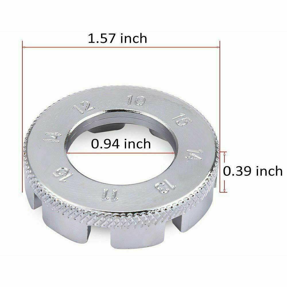 Bicycle Bike 8 Way Spoke Nipple Key Wheel Rim Wrench Cycle Bicycle Repair Tools~