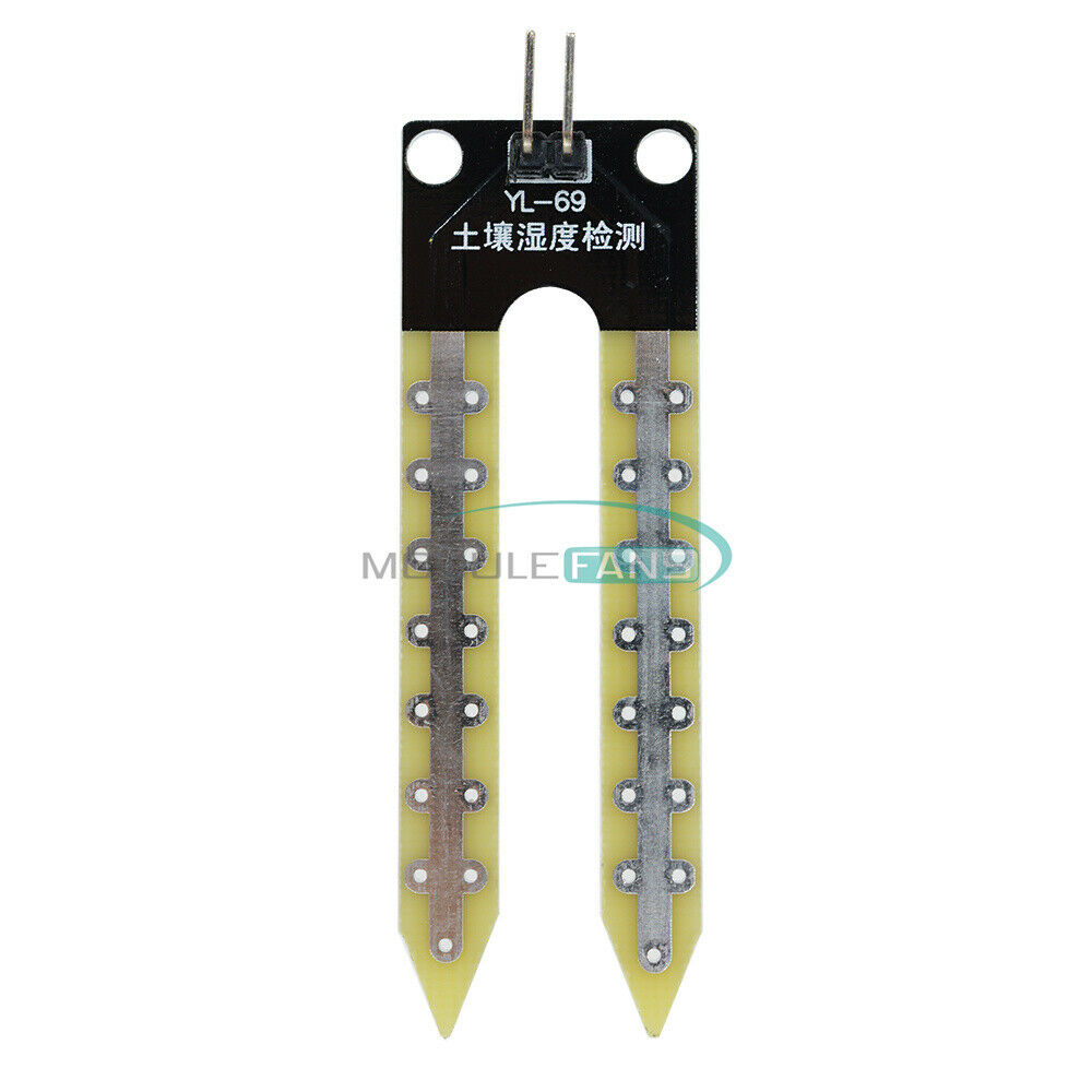 2x Soil Humidity Hygrometer Moisture Detection Module Arduino Plant Water Sensor