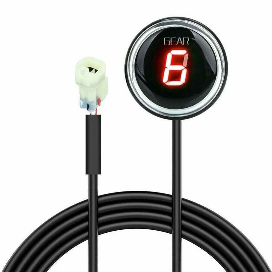 Red LED Gear Shift Digital Display Plug&Play For Kawasaki Versys 650 1000 12-17