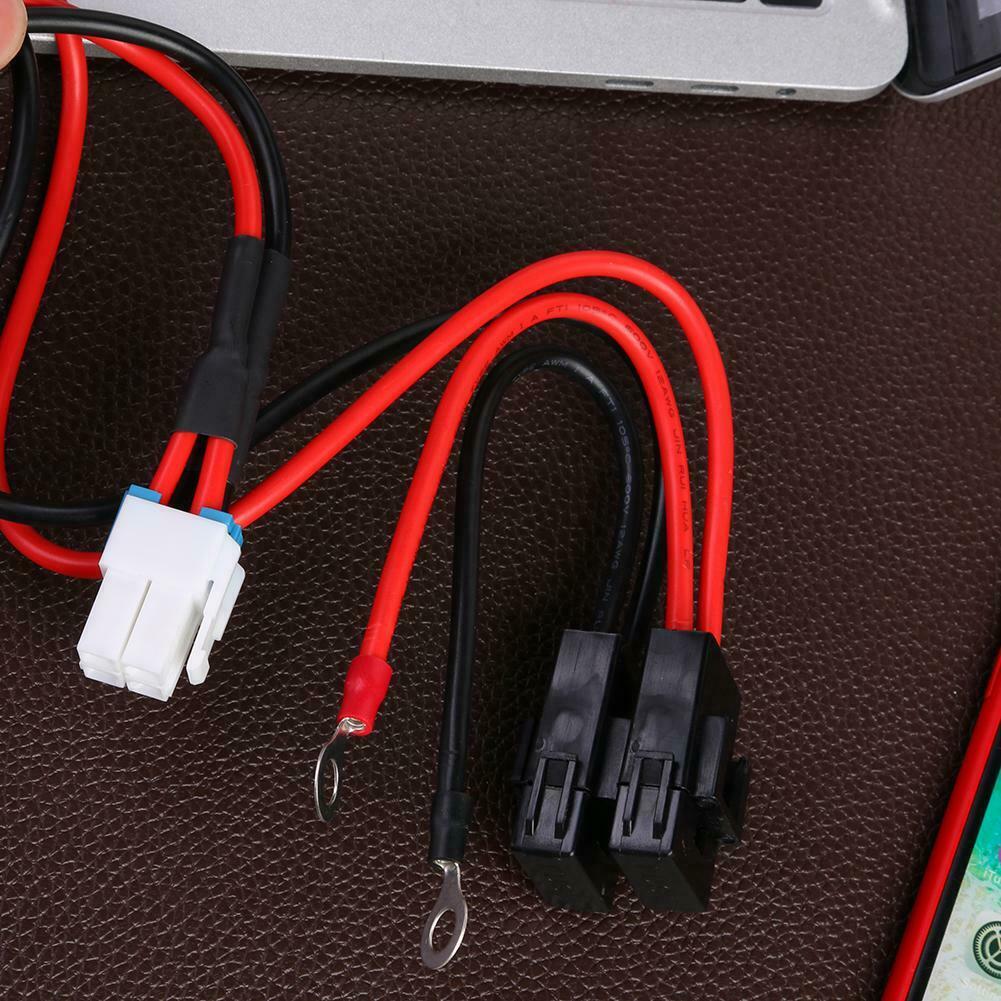 1m 30A 4Pin Short Wave Car Charger Power Cable for ICOM IC7000 IC7600 Radio