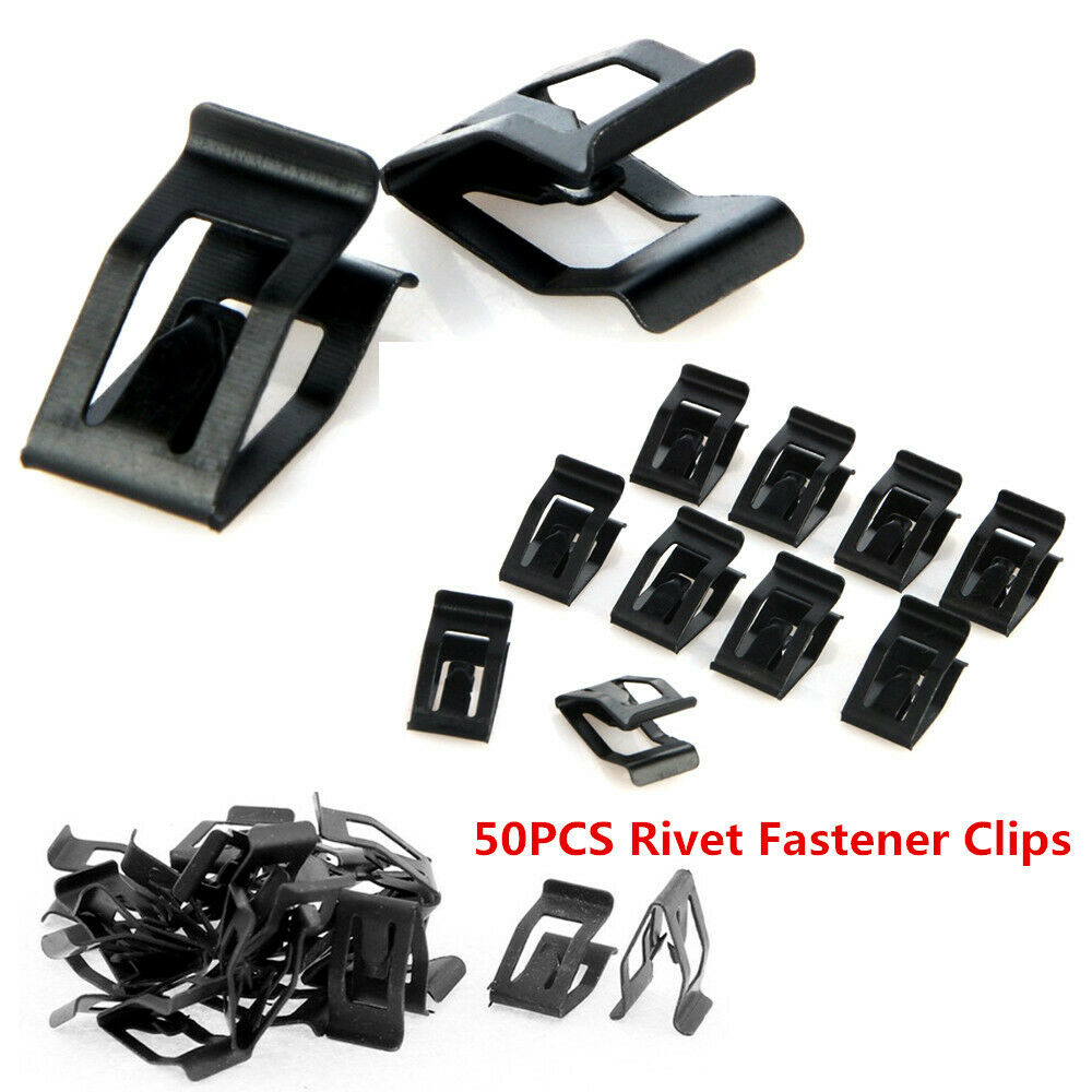 50PCS Car Console Instrument Panel Dash Dashboard Trim Retainer Fastener  Clip