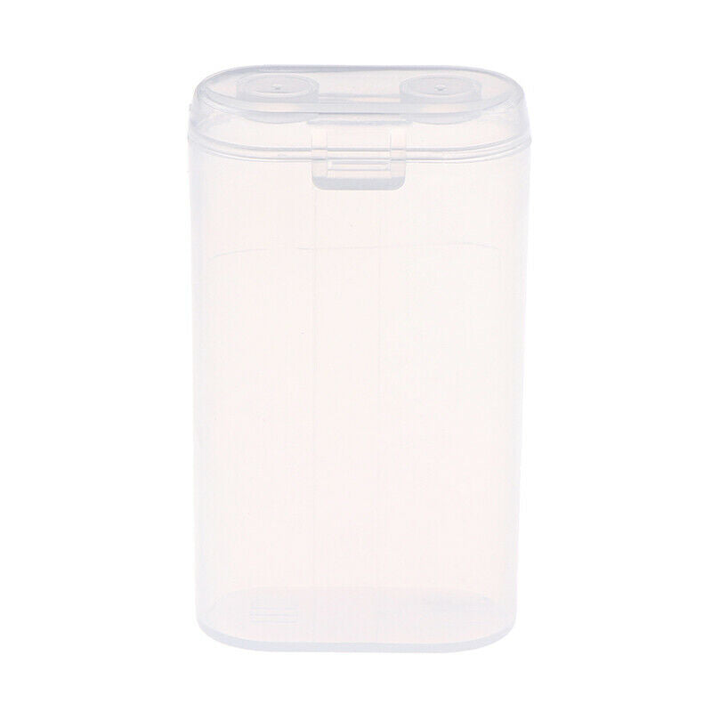 Waterproof Clear Holder Storage Box Plastic Safety Case For 2 Sections 18.l8