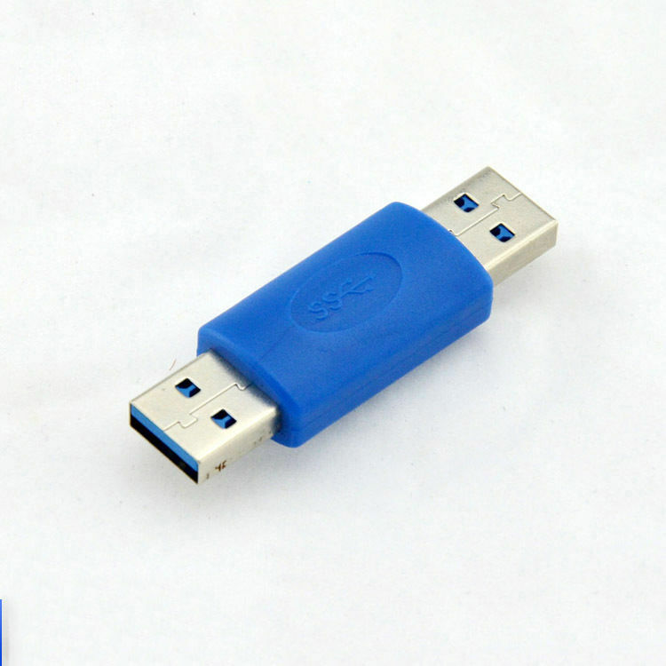 2PCS usb 3.0 male to male Coupler Extension Adapter Joiner Connector