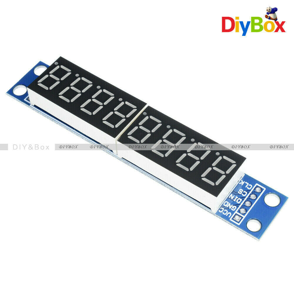 For Arduino MAX7219 LED Dot Matrix 8-Digit Digital Tube Display Control NEW D