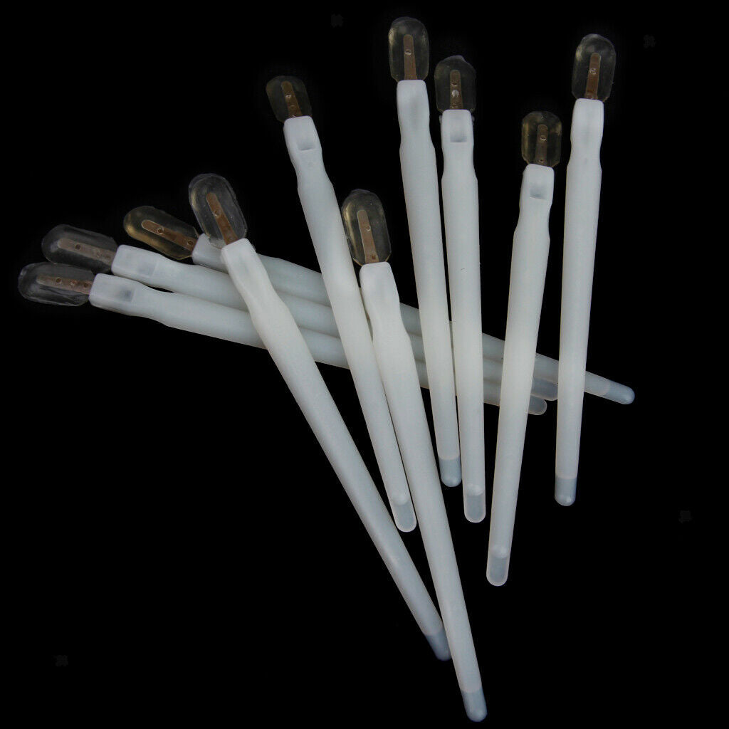 10pcs Wht Plastic Royal Jelly Soft Head Pen Beekeeping Beekeeper