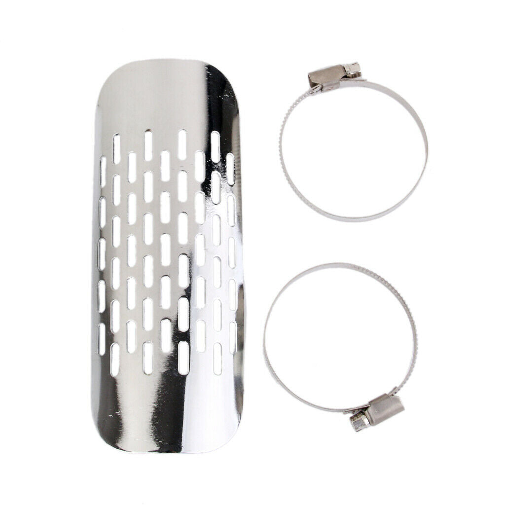 Motorcycle  Shield Guard Exhaust Muffler Pipe Cover For Kawasaki Cruiser