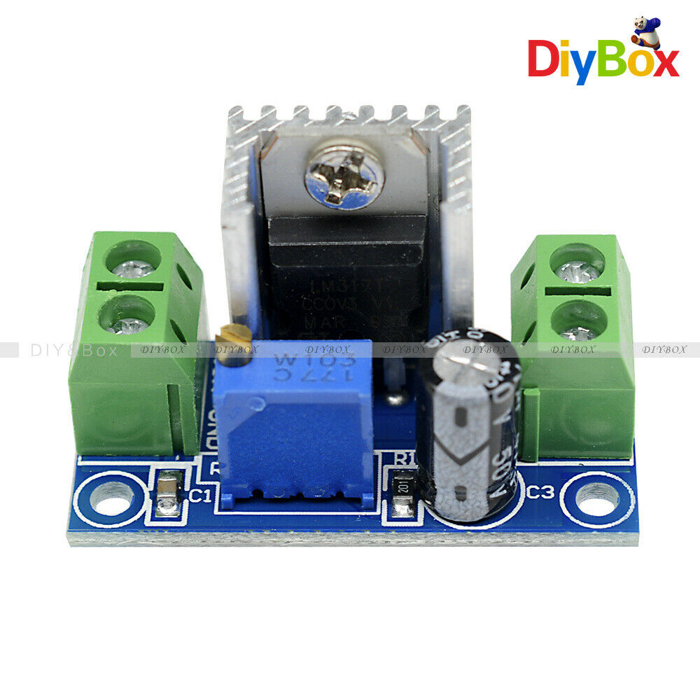 DC Linear Converter Buck Step Down LM317 Low Ripple Module Power Supply 4.2-40V