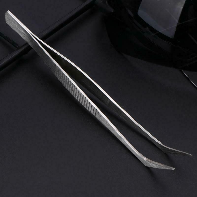 4 Pcs/set Precision Stainless Steel Tweezers Set For Beauty Nail Art Handmade