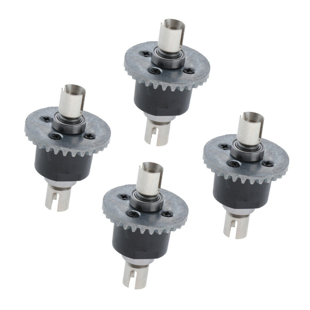 4x RC Car 30T Differential Diff Gear Set for WLtoys 144001 1:14 RC Car Accs